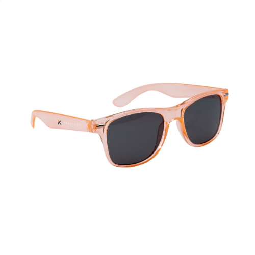 Malibu Trans Sunglasses Transparent Orange