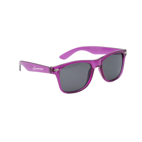 Malibu Trans Sunglasses Transparent Purple