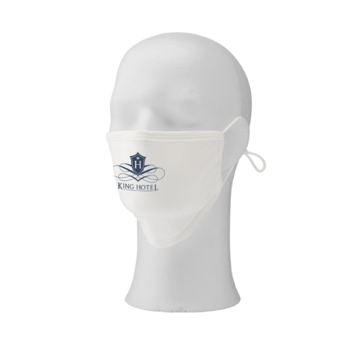Cotton Mask Premium Face Covering White