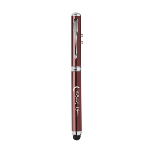 Multitouch 4-In-1 Pen Red