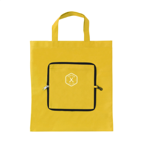 SmartShopper Folding Bag Yellow Ocre