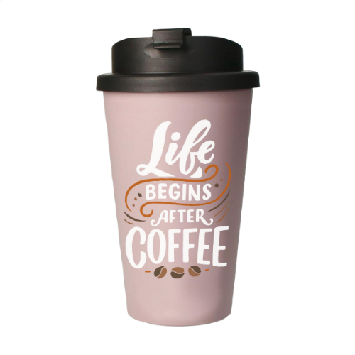 Eco Coffee Mug Premium Deluxe 350 Ml Thermos Cup Lila