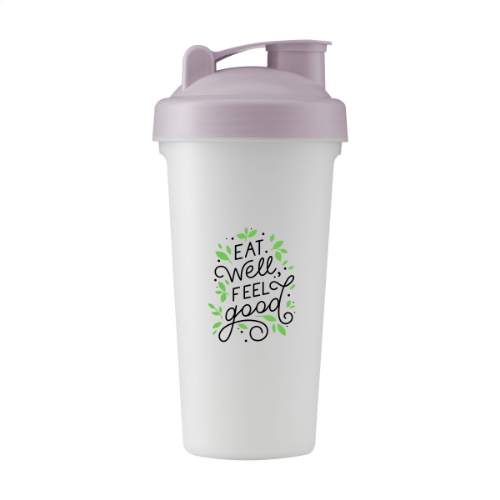 Eco Shaker Protein 600 Ml Drinking Cup Lila