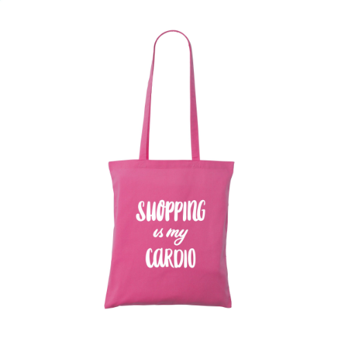 Shoppy Colour Bag (135 G/m²) Cotton Bag Pink