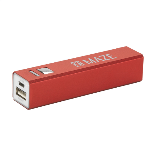 Powercharger 2600 Powerbank Red