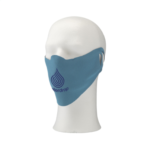 Cool Mask Face Covering Light Blue