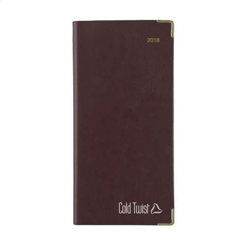 Ritz Manager Diary 4 Languages Burgundy