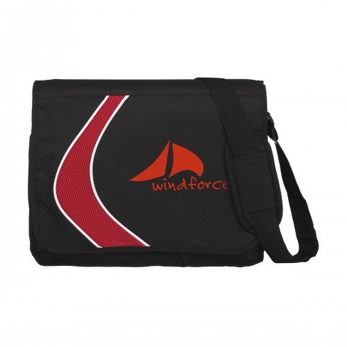 Boomerang Document Bag Red