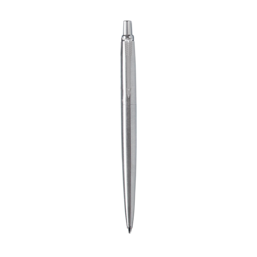 Parker Jotter Steel Pen, With Free Refillable Pencil Silver