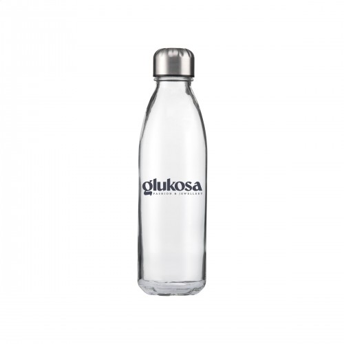 Topflask Glass 650 Ml Drinking Bottle Transparent