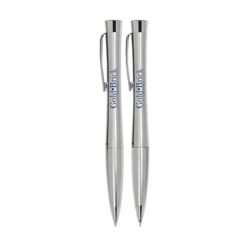 Parker Urban Steel Writing Set Silver