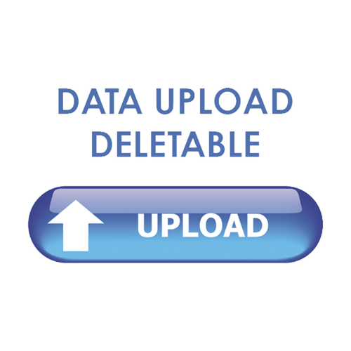 Data Upload Deletable