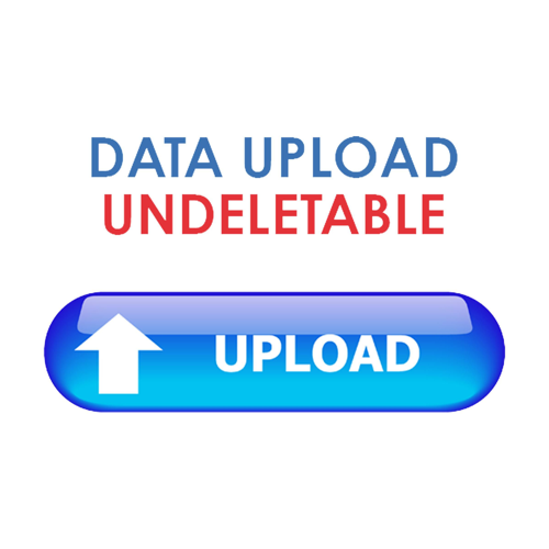 Data Upload Undeletable 200Mb