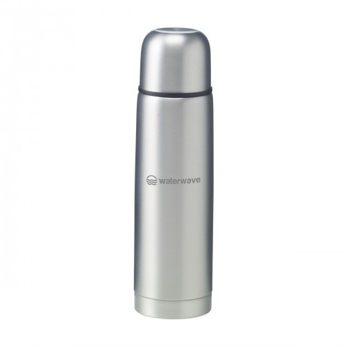 Frosted Bottle 500 Ml Thermo Bottle Silver