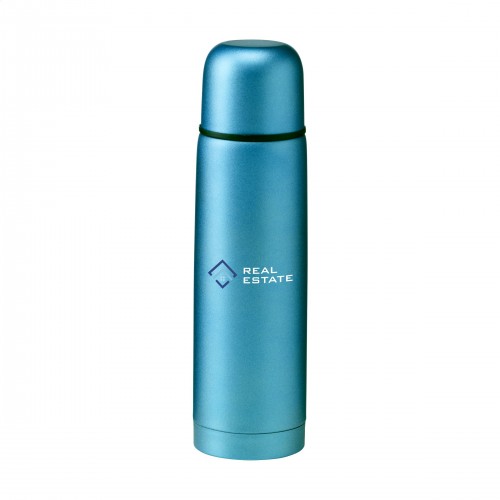 Frosted Bottle 500 Ml Thermo Bottle Blue