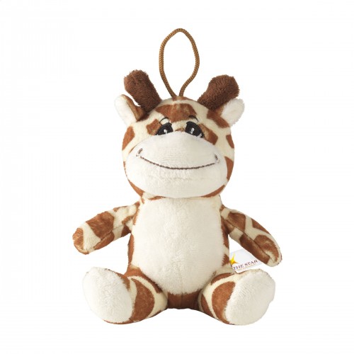 Animal Friend Giraffe Cuddle Toy Brown