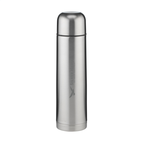 ThermotopMaxi 1,000 Ml Thermo Bottle Silver