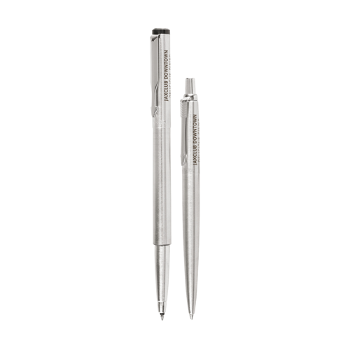 Parker Jotter-Vector Steel Set Silver