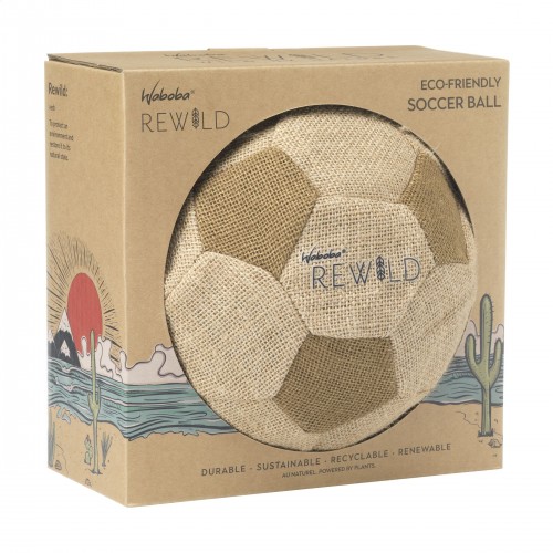 Waboba Sustainable Sport Item - Soccerball  Naturel