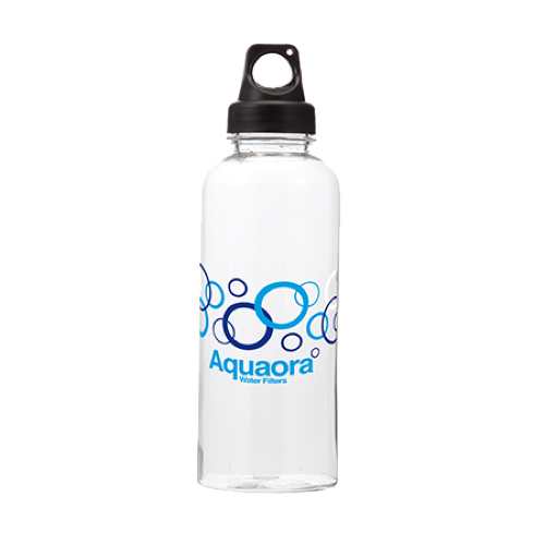 Splash Water Bottle in white