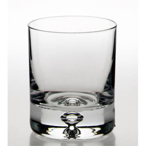 Bubble based whisky glass