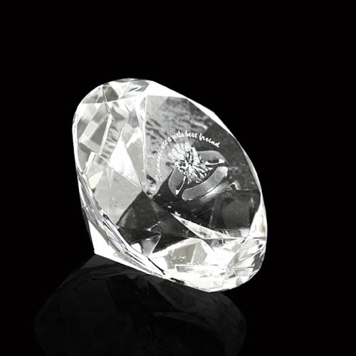 60mm diameter crystal diamond