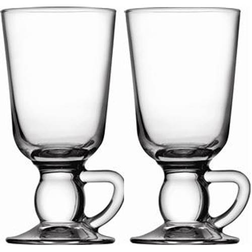 Pair of Irish coffee glasses