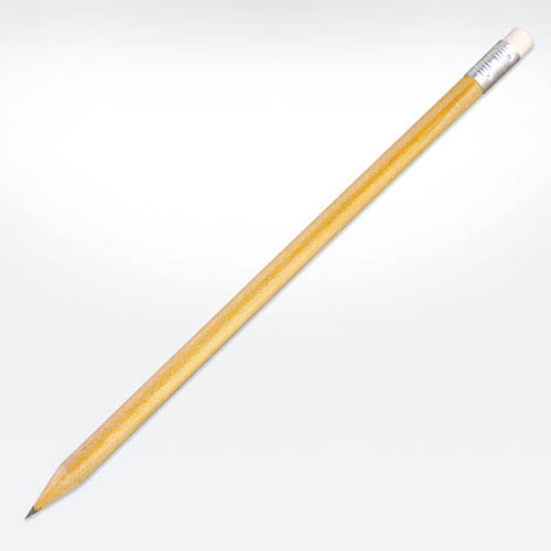 Wooden Eco Pencils with Eraser - PEFC