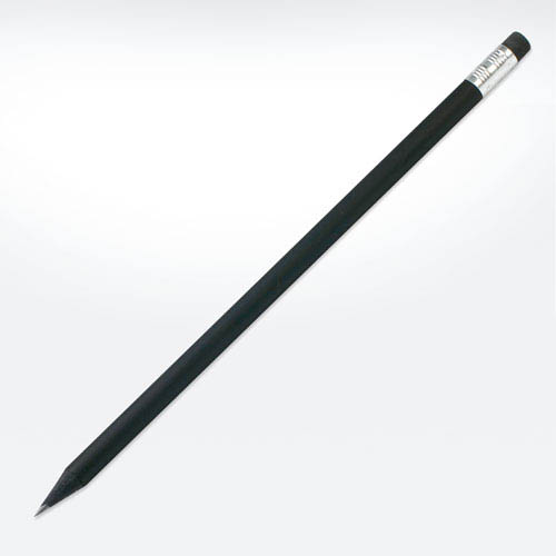 Wooden Black Pencil with Eraser - FSC