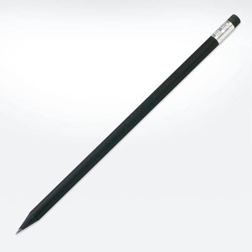 Wooden Black Pencil with Eraser