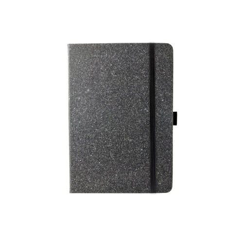 Albany Recycled Leather Notebook - Hard Cover