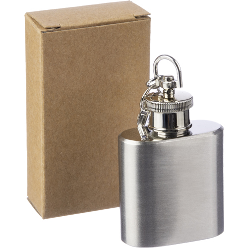 Stainless steel hip flask (30ml) in 