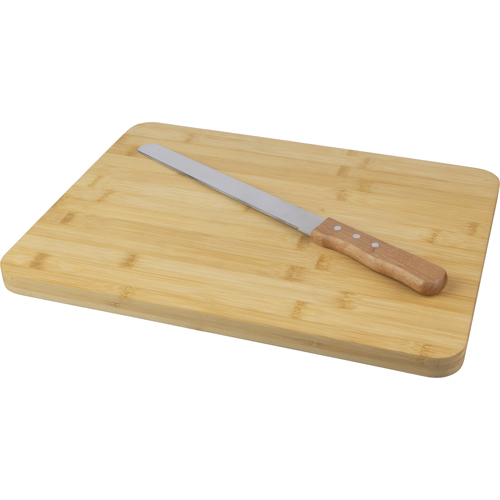 Bamboo bread cutting board in 
