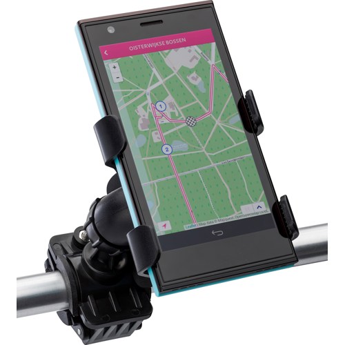Adjustable mobile phone holder for bike