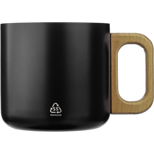 Recycled double walled mug (400ml) in 