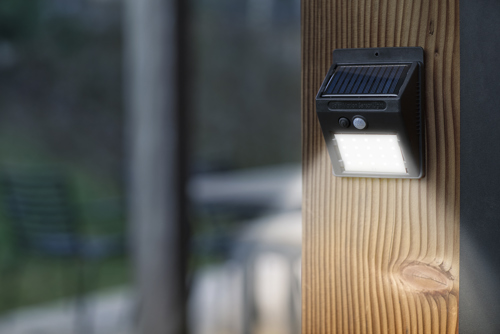 Solar power light in 