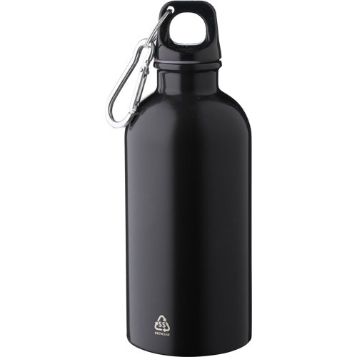 Recycled single walled bottle (400 ml) in 