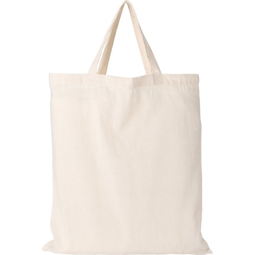 Bag with short handles, Natural