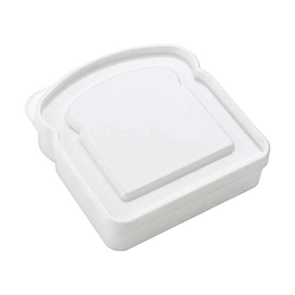 Plastic lunchbox.