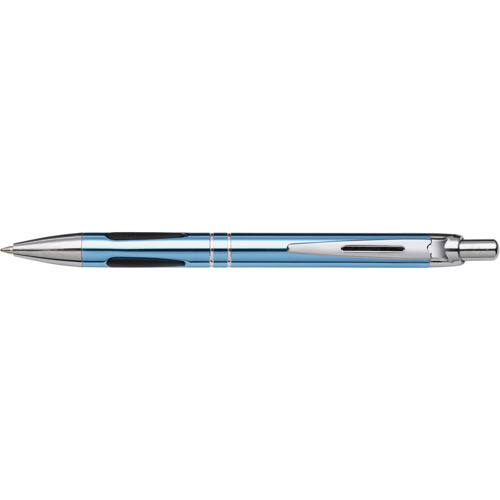 Voltaire ballpen with blue ink.