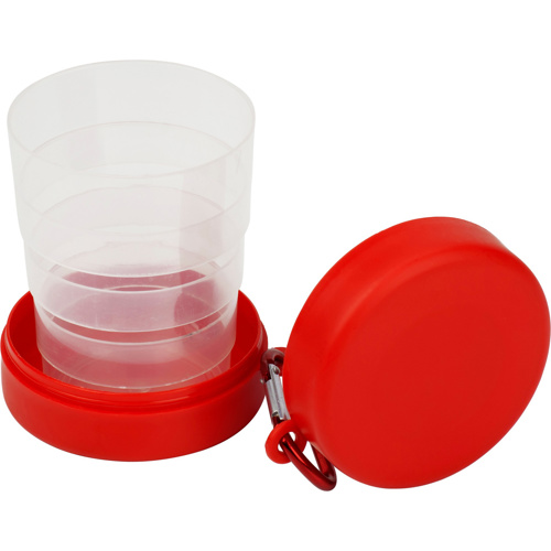 220ml Folding drinking cup. in white