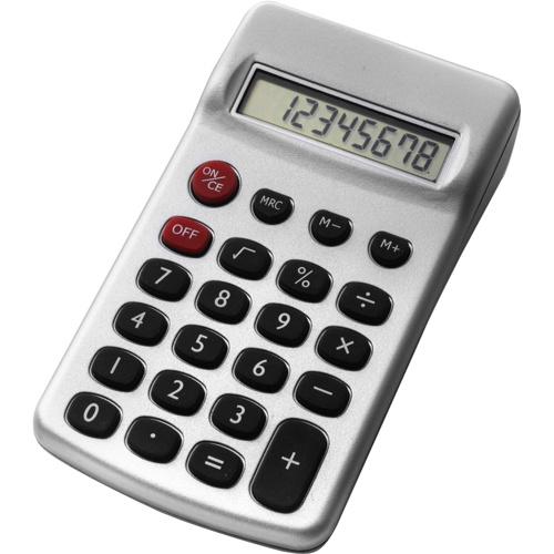 Calculator in Silver