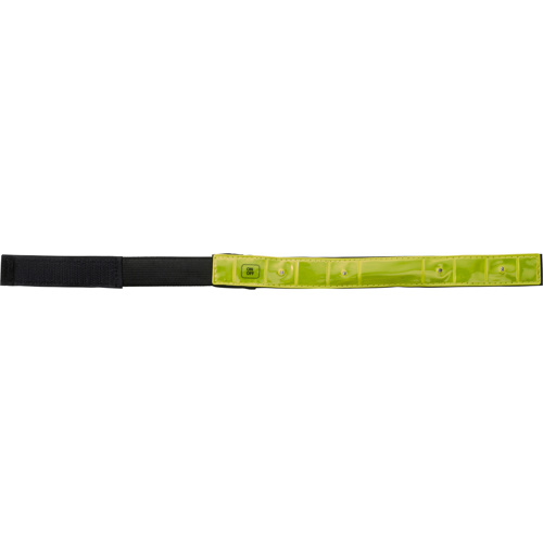 Reflective strap with lights. in yellow