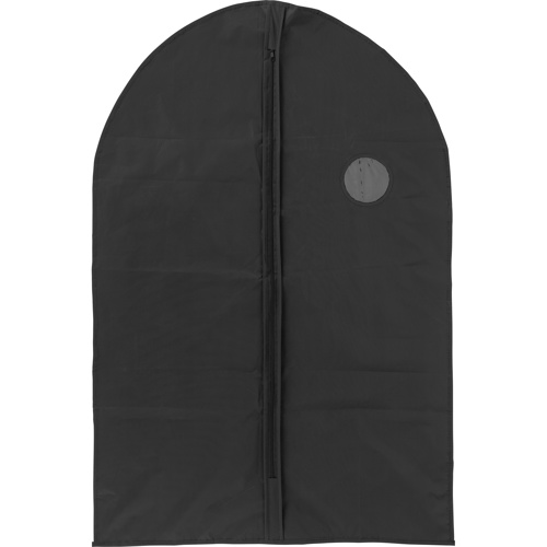 Garment bag with a zipper in 
