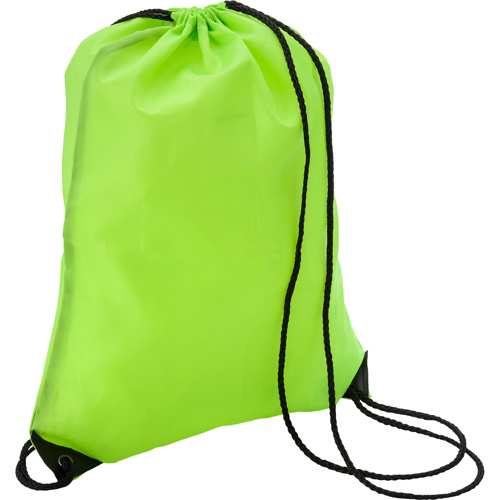 Drawstring backpack in Yellow