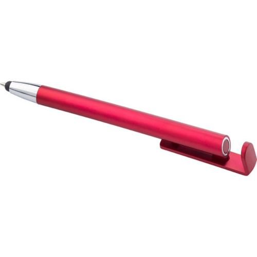ABS ballpen with phone holder and rubber tip       