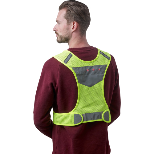 Reflective sports vest in 