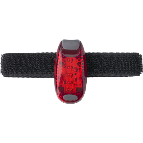 Safety light with clip in 