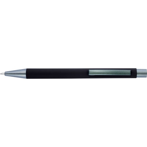 Ballpen with rubber finish in 