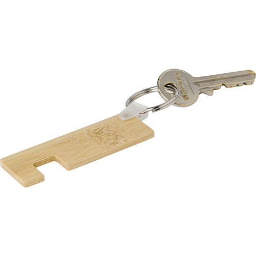Bamboo key and phone holder in 